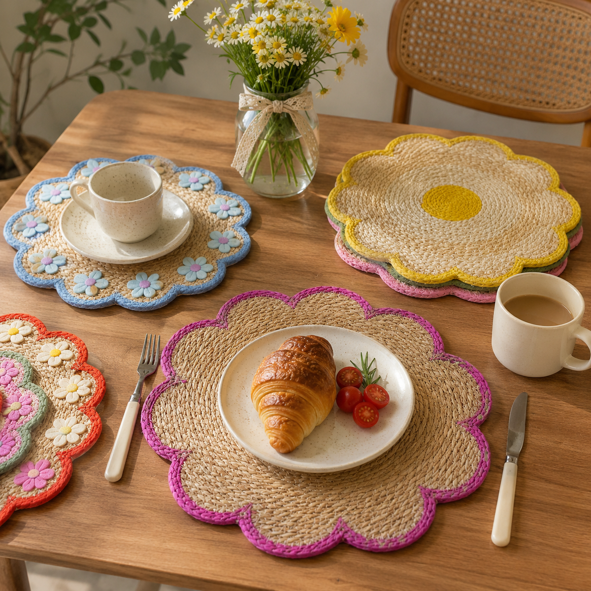 Textured Table Napkin Set