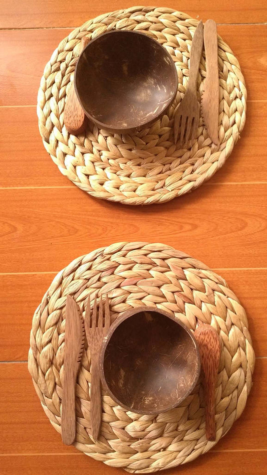 Natural Placemat Set 4