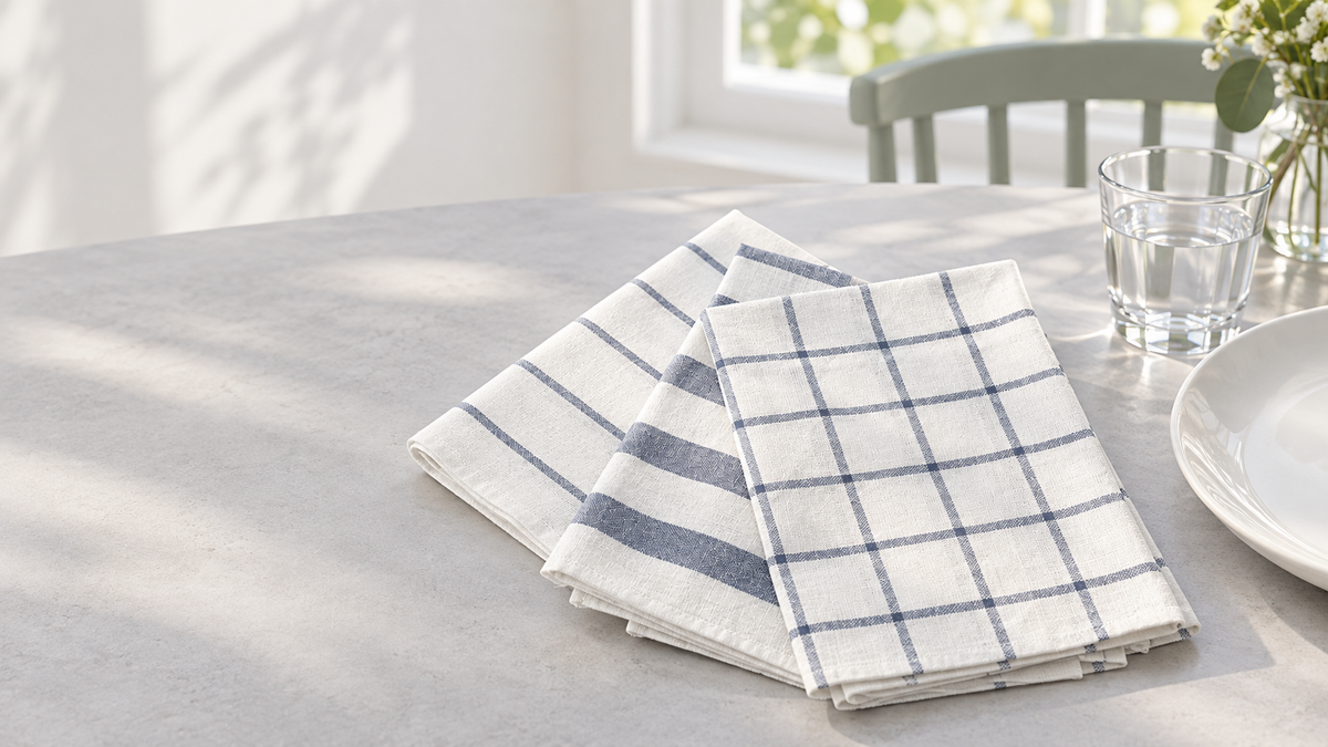 Table Linens & Home Storage; styling accessories are not included unless listed